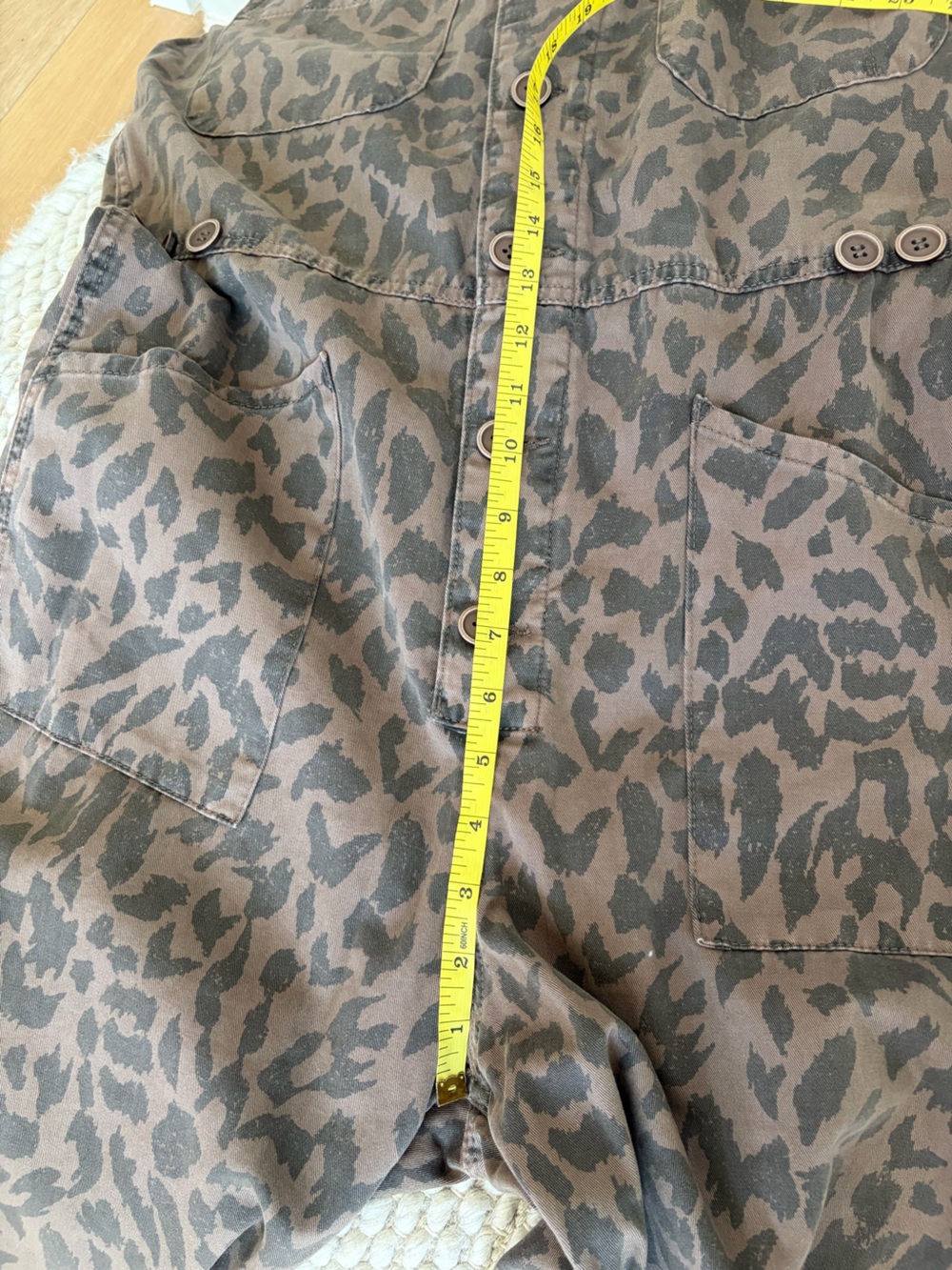Pistola Grover Jumpsuit Jagged Leopard Size Small - Picture 8 of 12